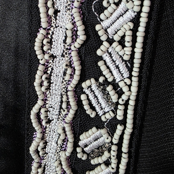 Jessica Simpson Cocktail Black Cream Lace Dress Sz 6 New - Picture 3 of 7